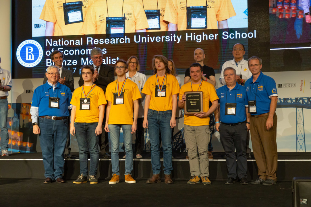 Illustration for news: HSE Faculty of Computer Science Team Wins Bronze at ICPC World Finals 2019