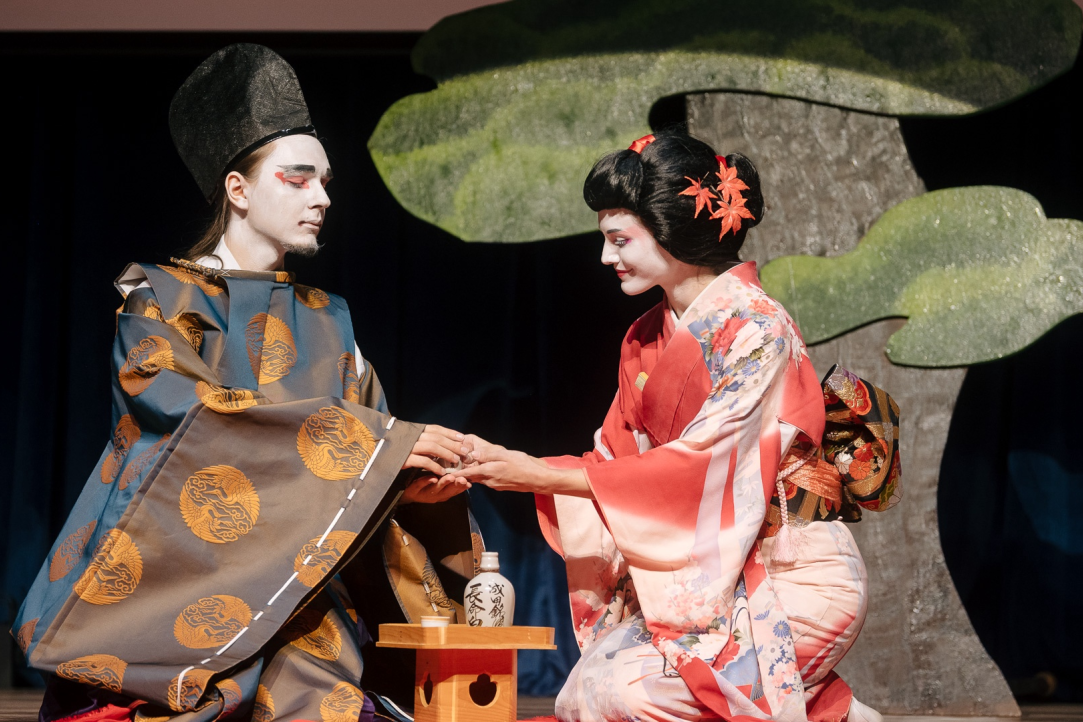 Japanese kabuki theatre 