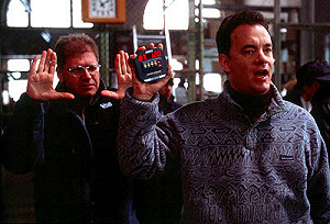Zemeckis and Hanks at Mosfilm