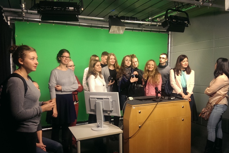 Иллюстрация к новости: Визит группы из 19 студентов в Кёльнскую школу журналистики