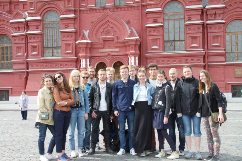 Студенты-журналисты из Кёльна провели неделю в Москве