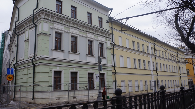 Фасад 1Д со стороны Покровского бульвара