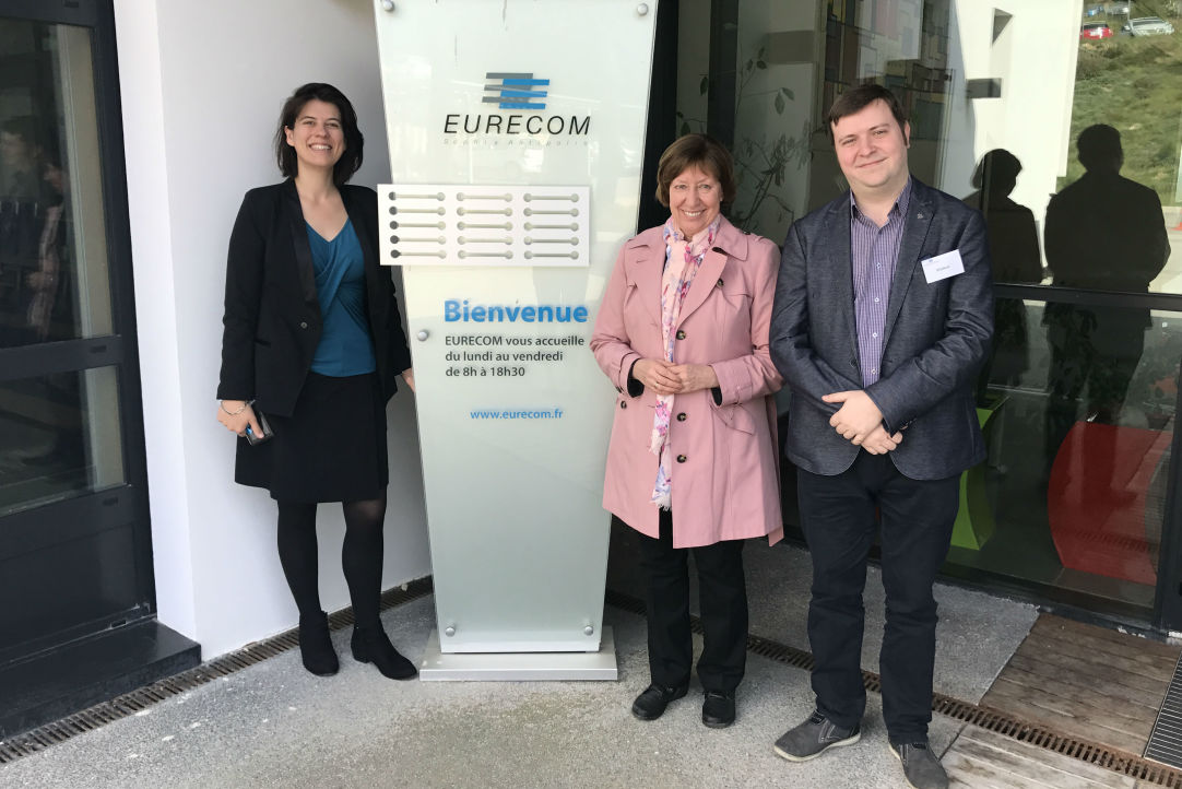 Иллюстрация к новости: Представители Школы бизнес-информатики посетили партнерский университет Eurecom во Франции