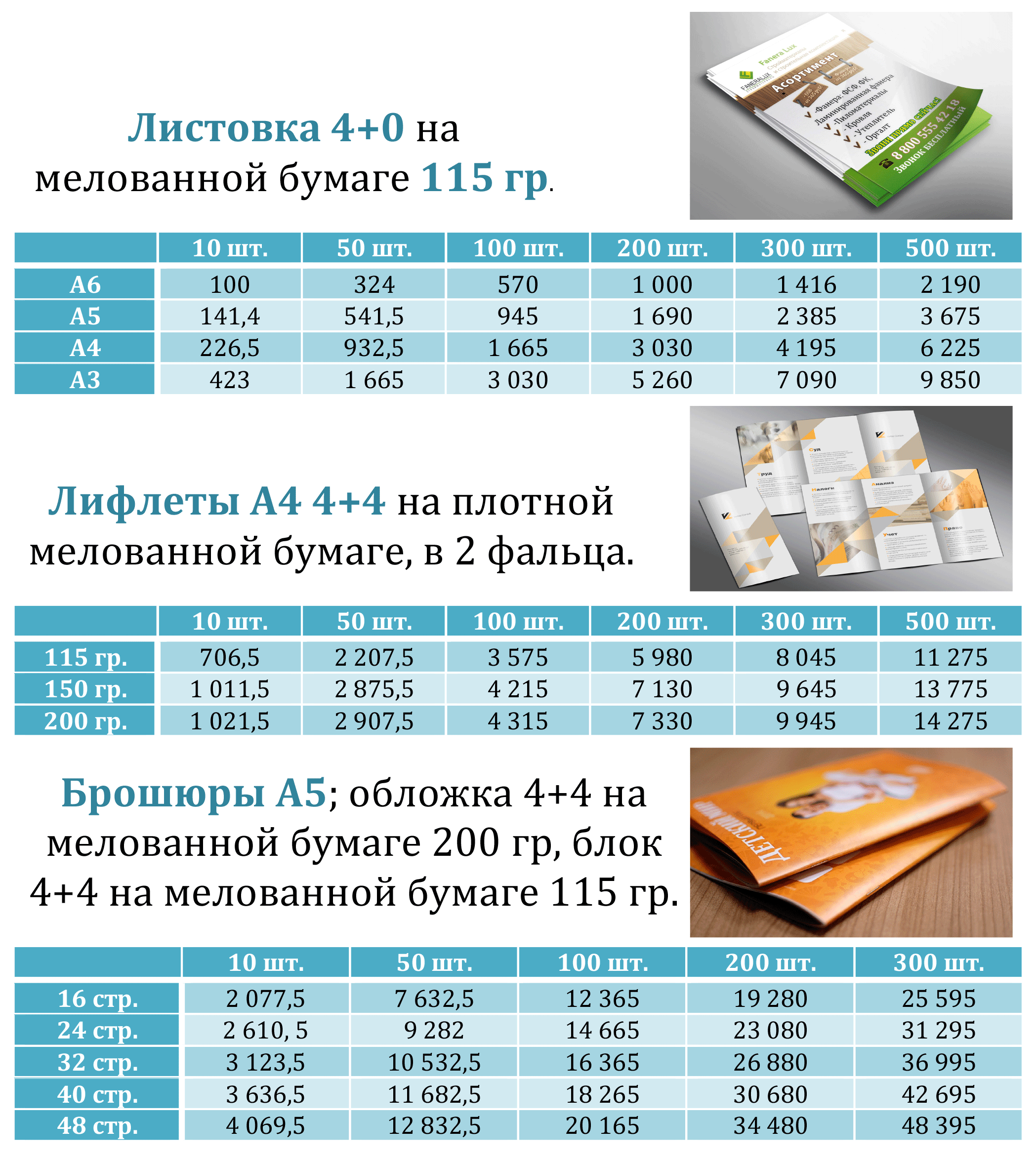 Сколько стоит распечатать цветной