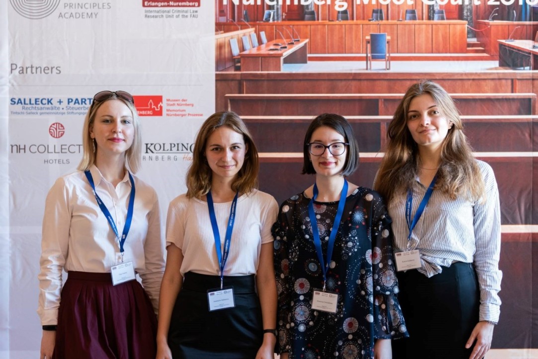 Команда факультета права впервые приняла участие в конкурсе Nuremberg Moot Court по международному уголовному праву