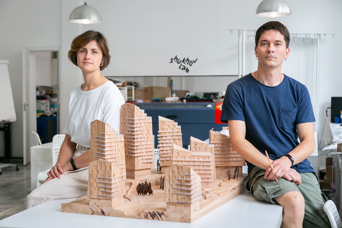  Елена и Иван Митрофановы, эксперты Международной проектно-учебной лаборатории экспериментального проектирования городов (Шухов Лаб)