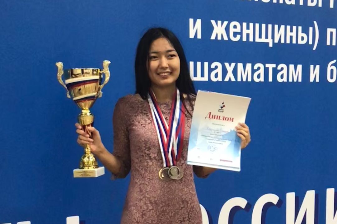 Иллюстрация к новости: Динара Дорджиева – призер Чемпионата России по быстрым шахматам и блицу