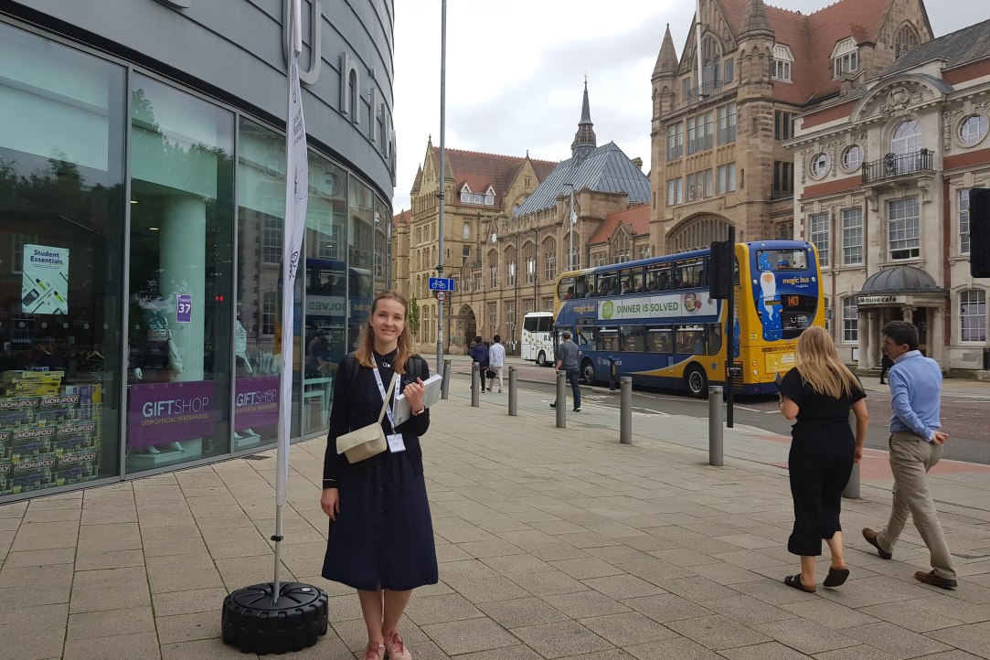Daria Maltseva at the 14th European Sociological Association Conference 2019 in Manchester, UK