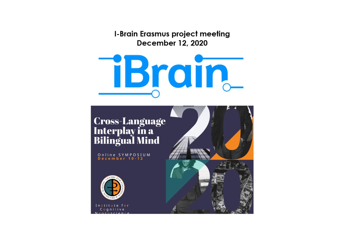 Illustration for news: Online Symposium "ERASMUS I-Brain MiniSymposium in cognitive neuroscience – Call for abstracts "