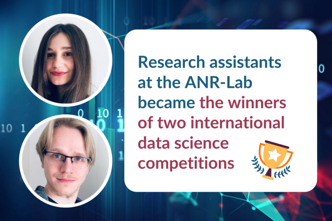 Our employees are the winners of two international data science competitions