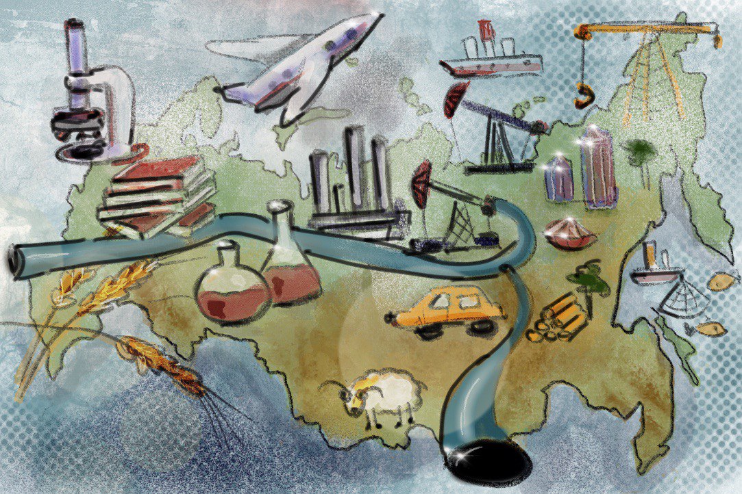 Иллюстрация к новости: С Ямала – газ, из Тулы – самовары? Экономическая специализация как ключ к успеху регионов