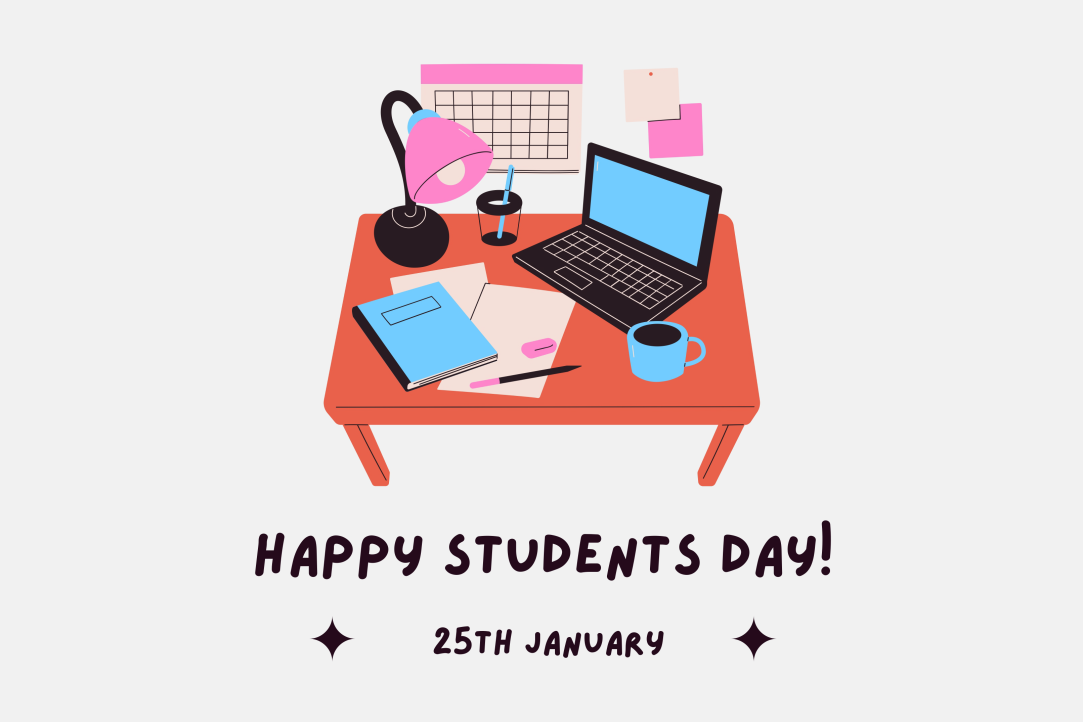 Illustration for news: Happy Student's Day!