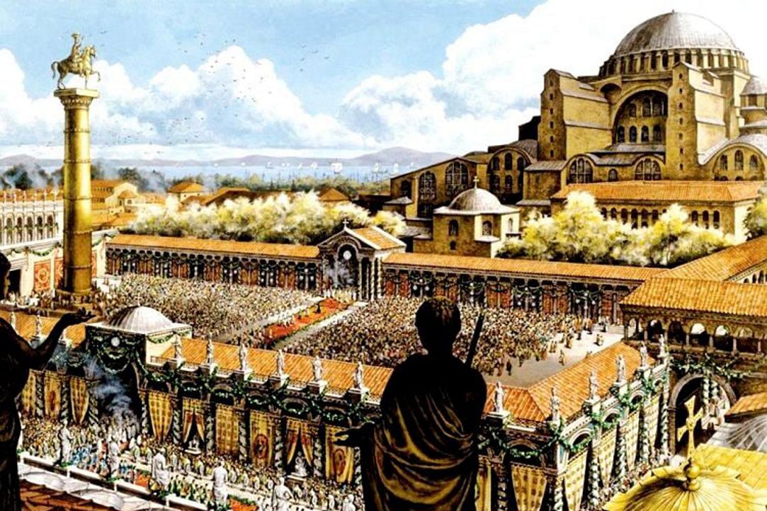 Иллюстрация к новости: «Только Рим может сравниться с Кустантинийей!»