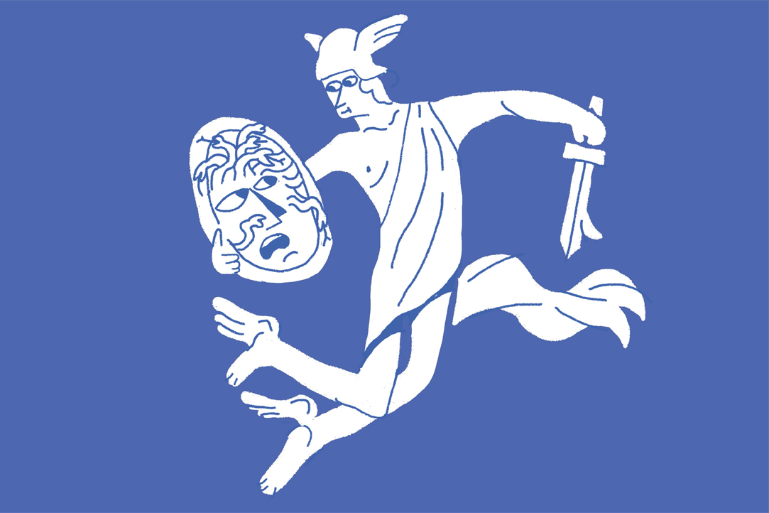 Иллюстрация к новости: Персей, Медуза и щит Афины