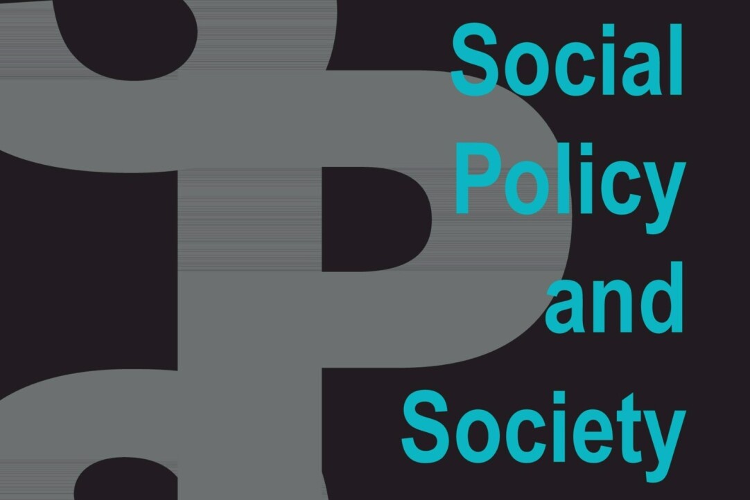 The articles of the staff of the laboratory are published in the journal &quot;Social Policy and Society&quot;