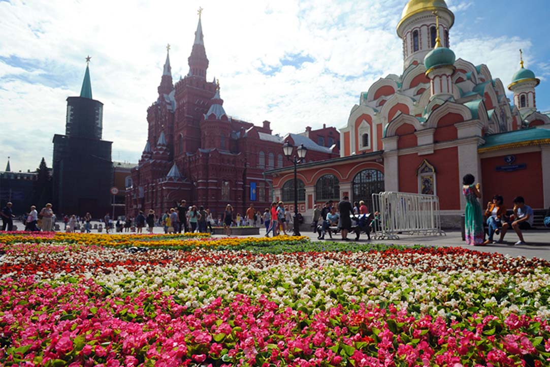 Flower Festival at GUM