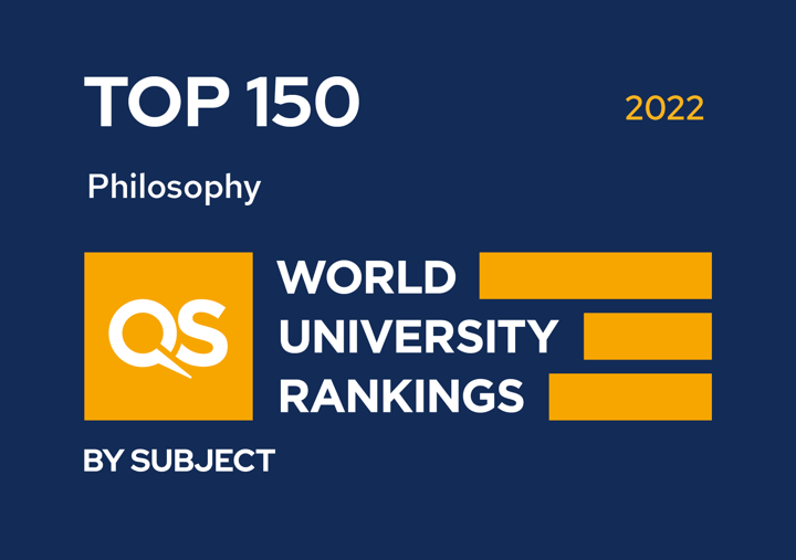 QS Rankings by subject, Philosophy