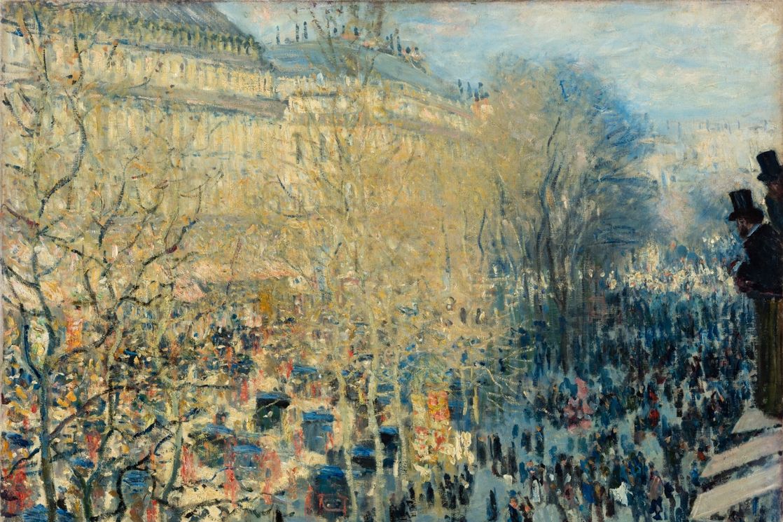 Claude Monet. Boulevard des Capucines. 1873